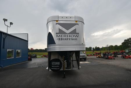 New 2027 Merhow Trailers 2+1 Horse Trailer