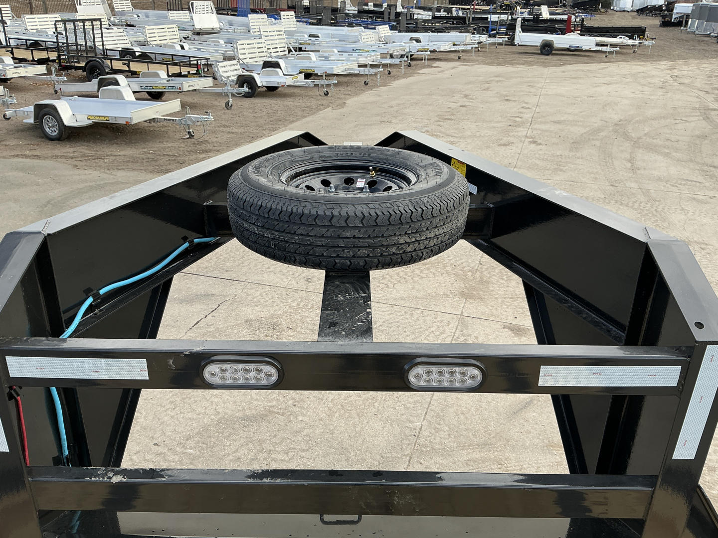 New 2026 Big Tex Trailers 14GN-25D5A-MRBK Flatbed Trailer