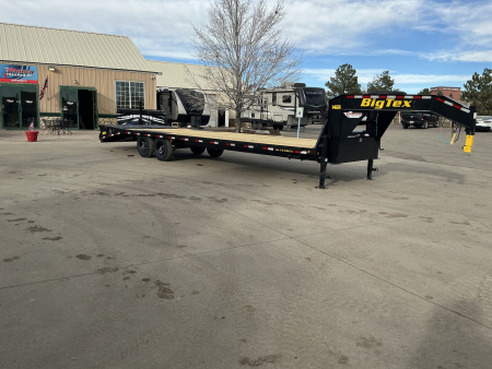 New 2026 Big Tex Trailers 14GN-30D5A-MRBK Flatbed Trailer