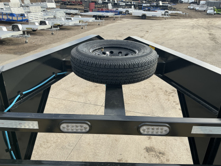 New 2026 Big Tex Trailers 14GN-30D5A-MRBK Flatbed Trailer