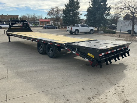 New 2026 Big Tex Trailers 14GN-30D5A-MRBK Flatbed Trailer