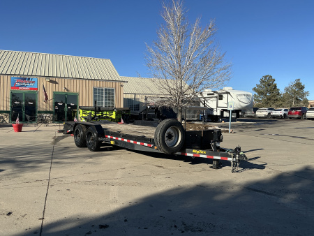 Used 2023 Big Tex Trailers 16ET-17BK+3MR Flatbed Trailer