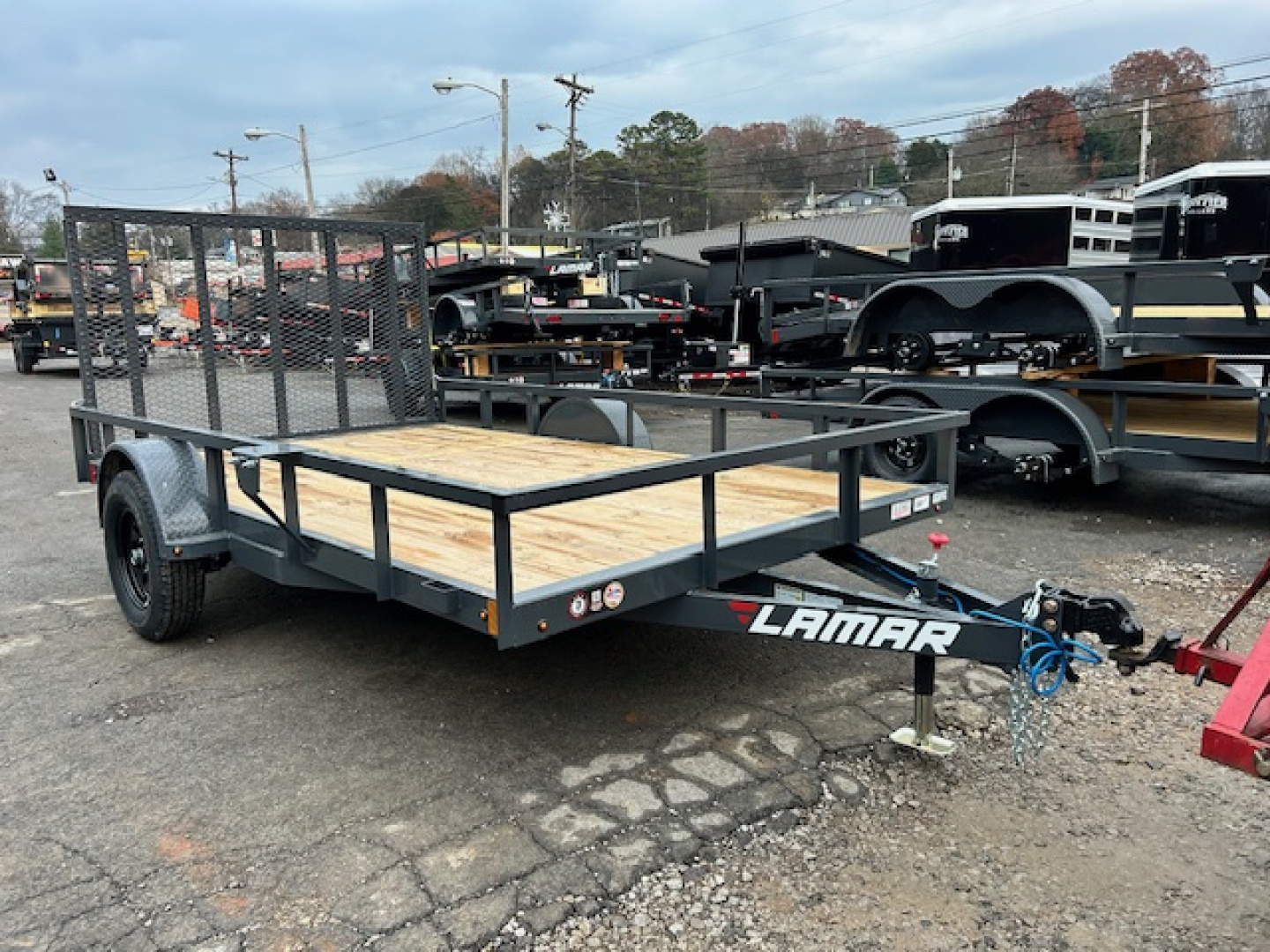 New 2026 Lamar Trailers 83x12 SA Utility Trailer