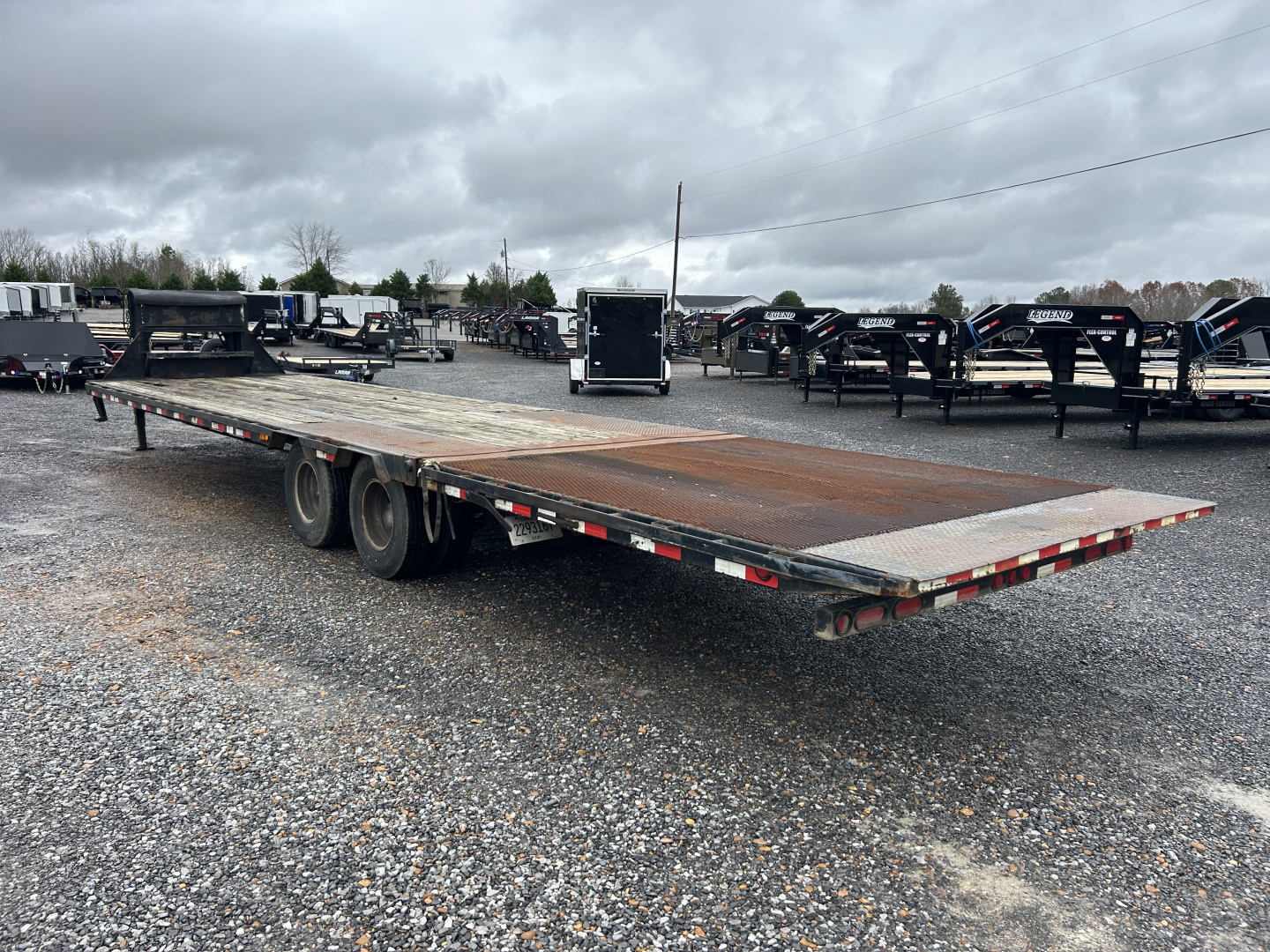 Used 2015 PJ Trailers 102"x35' 24k Hydraulic Dovetail Trailer