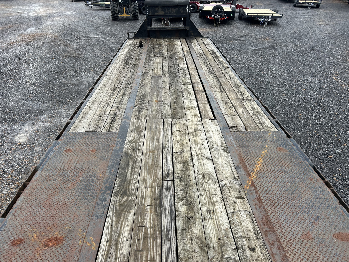 Used 2015 PJ Trailers 102"x35' 24k Hydraulic Dovetail Trailer