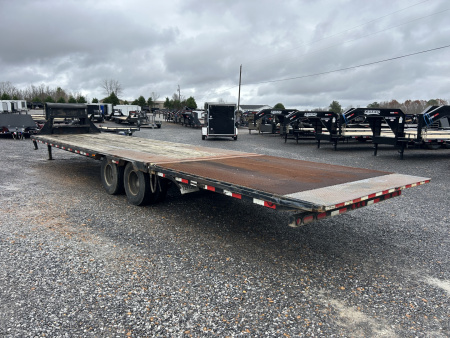 Used 2015 PJ Trailers 102"x35' 24k Hydraulic Dovetail Trailer