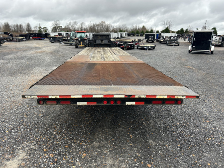 Used 2015 PJ Trailers 102"x35' 24k Hydraulic Dovetail Trailer