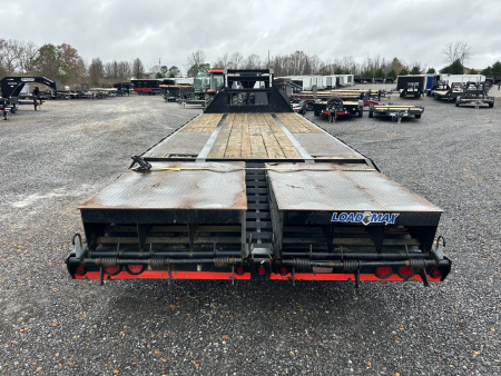 Used 2018 Load Trail 102"X25' 22K Gooseneck Flatbed Trailer