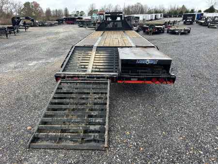 Used 2018 Load Trail 102"X25' 22K Gooseneck Flatbed Trailer