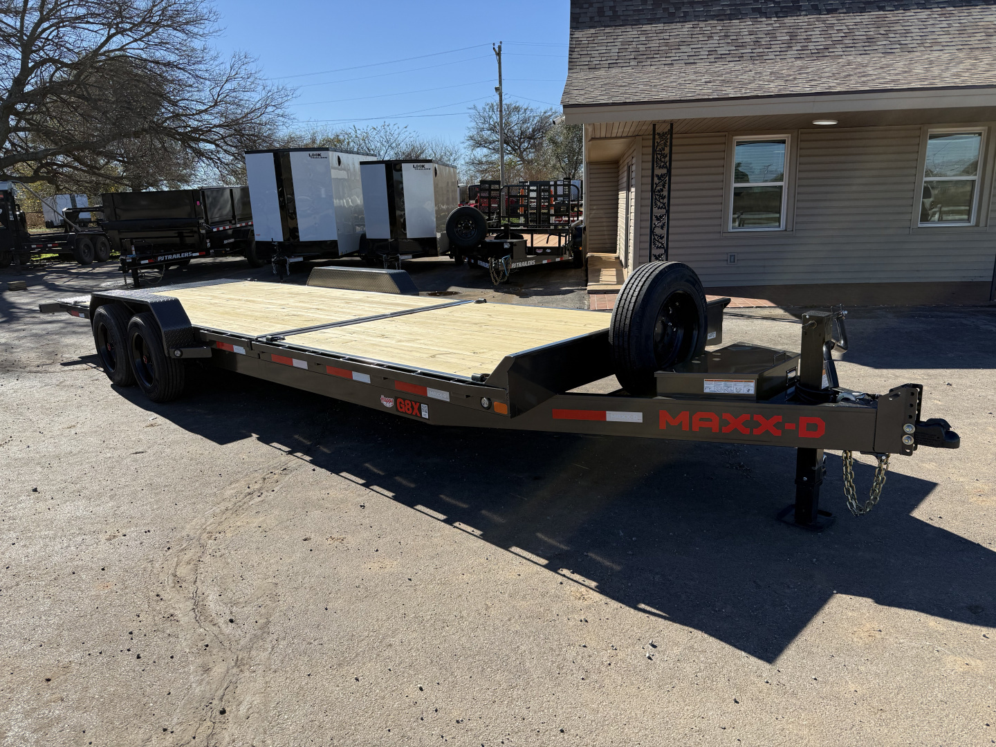 New 2026 MAXX-D 83”x24’ BP Gravity Equipment Tilt – G8X