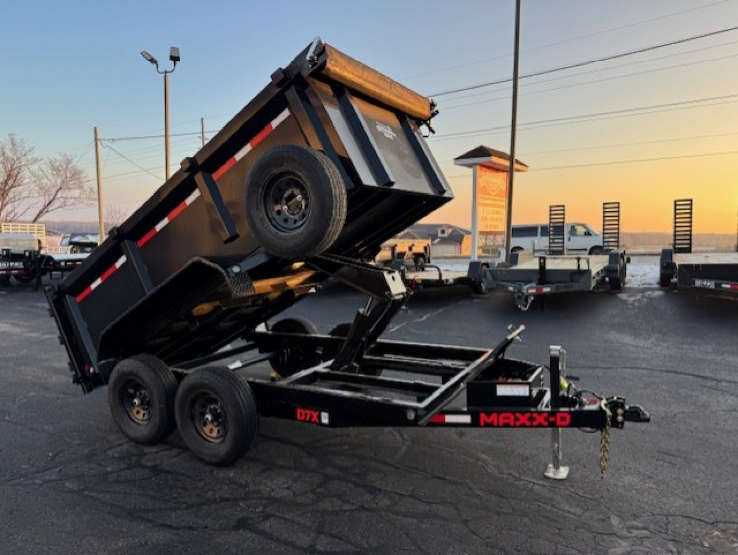 New 2026 MAXX-D D7X7212 Dump Trailer