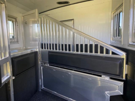 New 2025 Exiss Trailers 2025 Exiss Endeavor 8310 LQ IN STOCK Horse Trailer