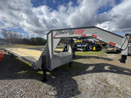 New 2026 Liberty LF16K-35+5 Flatbed Trailer, MAMMOTH RAMPS, TOOLBOXES NON CDL HOTSHOT