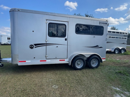 Used 2022 Shadow 2022 Shadow 2H Pro Series Straight Load Horse Trailer Horse Trailer