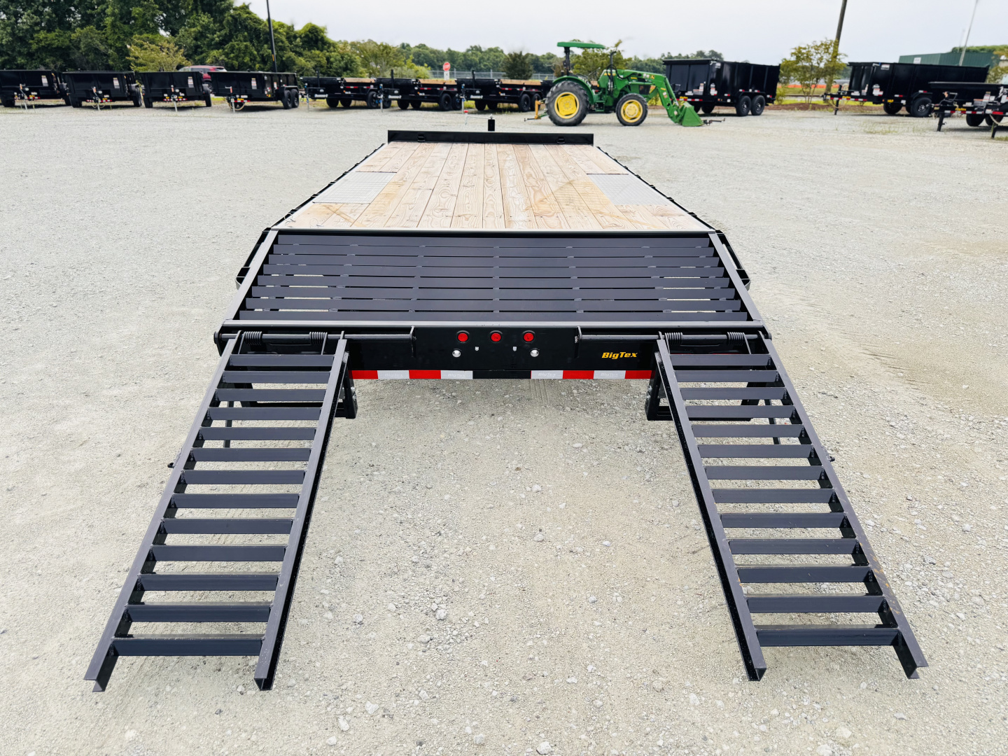 New 2026 Big Tex Trailers 14OA-20D3A-FRBK Equipment Trailer