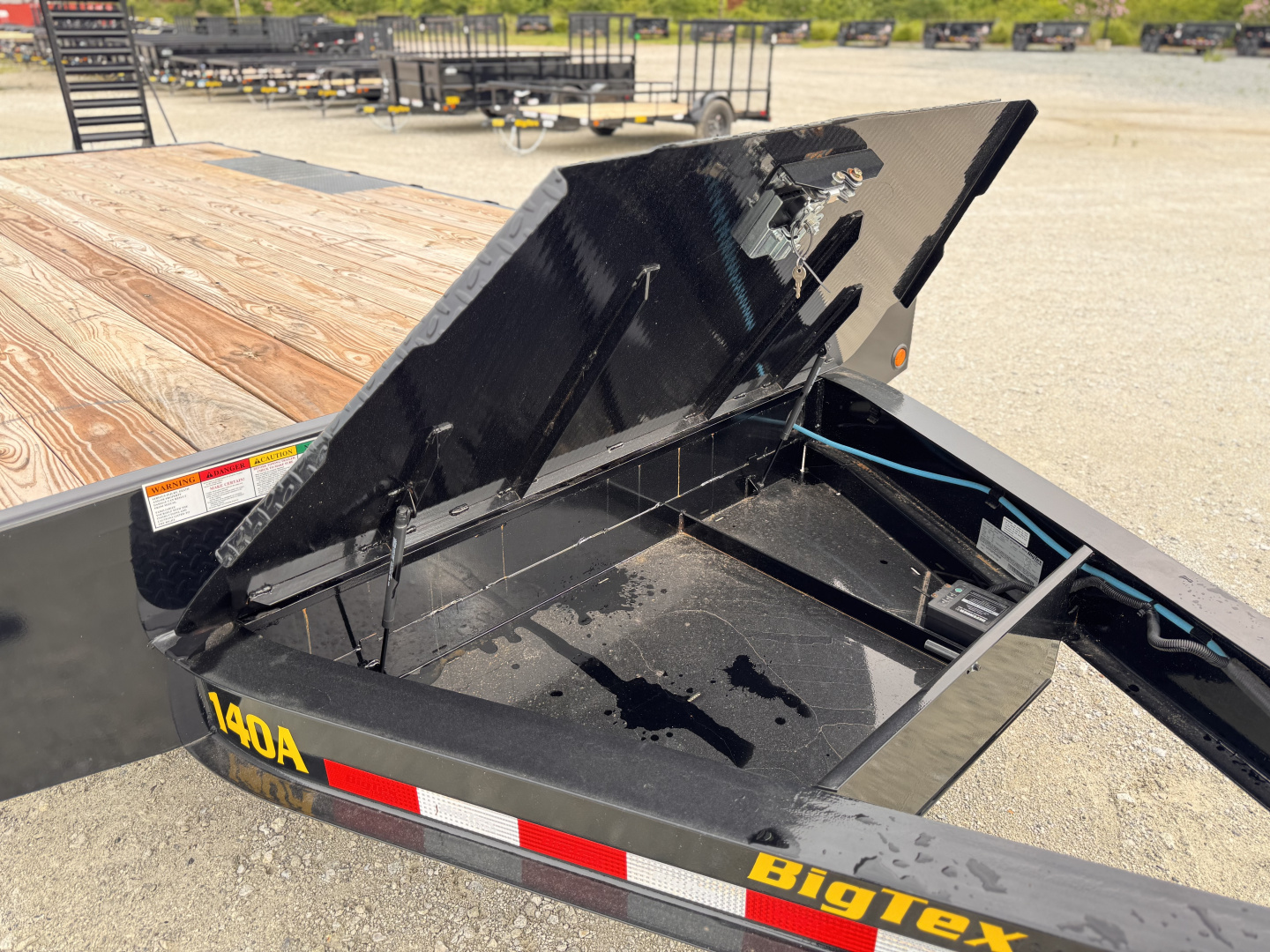 New 2026 Big Tex Trailers 14OA-20D3A-FRBK Equipment Trailer