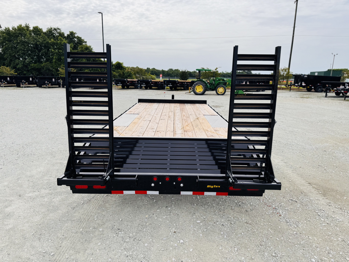 New 2026 Big Tex Trailers 14OA-20D3A-FRBK Equipment Trailer