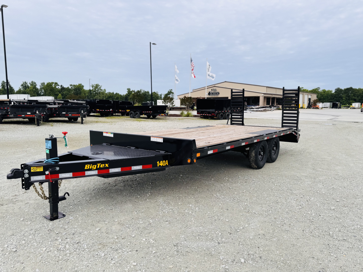 New 2026 Big Tex Trailers 14OA-20D3A-FRBK Equipment Trailer