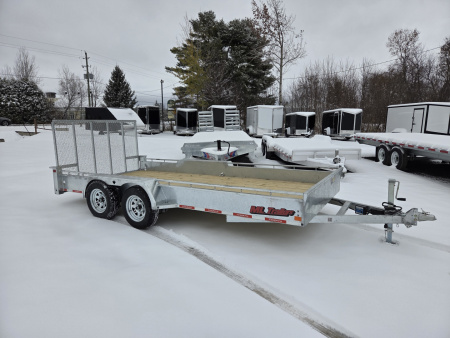 New 2026 Triumph 7'x14' TA-3500 Galvanized Landscape Trailer
