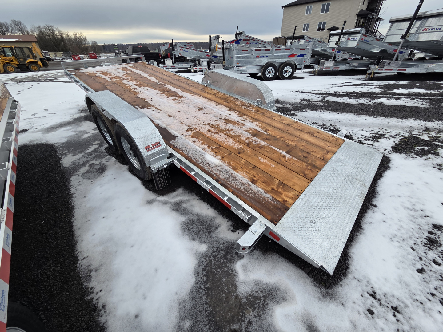 New 2026 K-Trail 20' Hydraulic Tilt 7 Ton Tilt Trailer