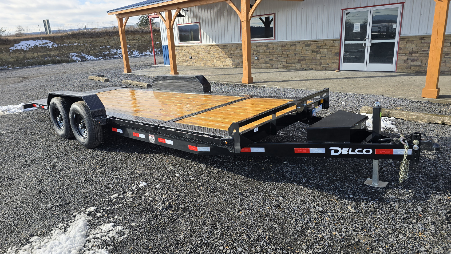 New 2026 Delco Tilt Deck Trailer / 14K GVWR / 83"x20'