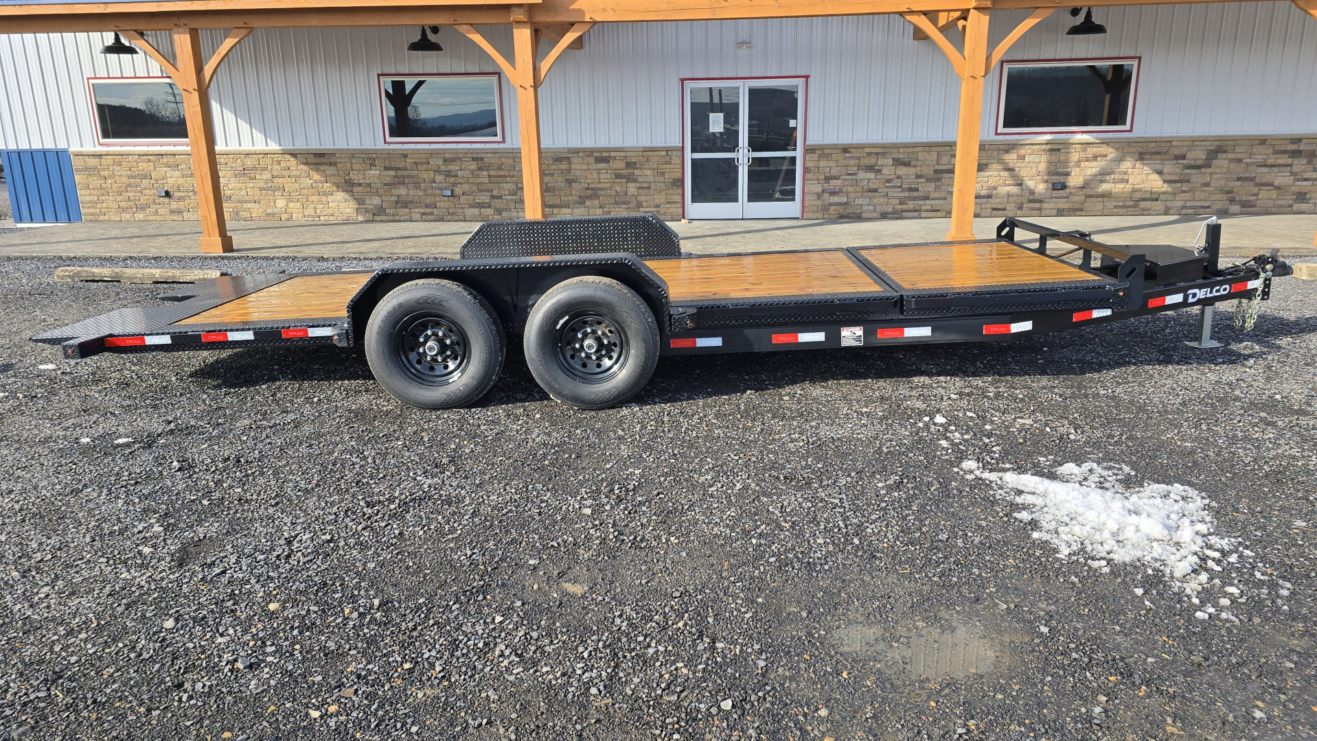 New 2026 Delco Tilt Deck Trailer / 14K GVWR / 83"x20'