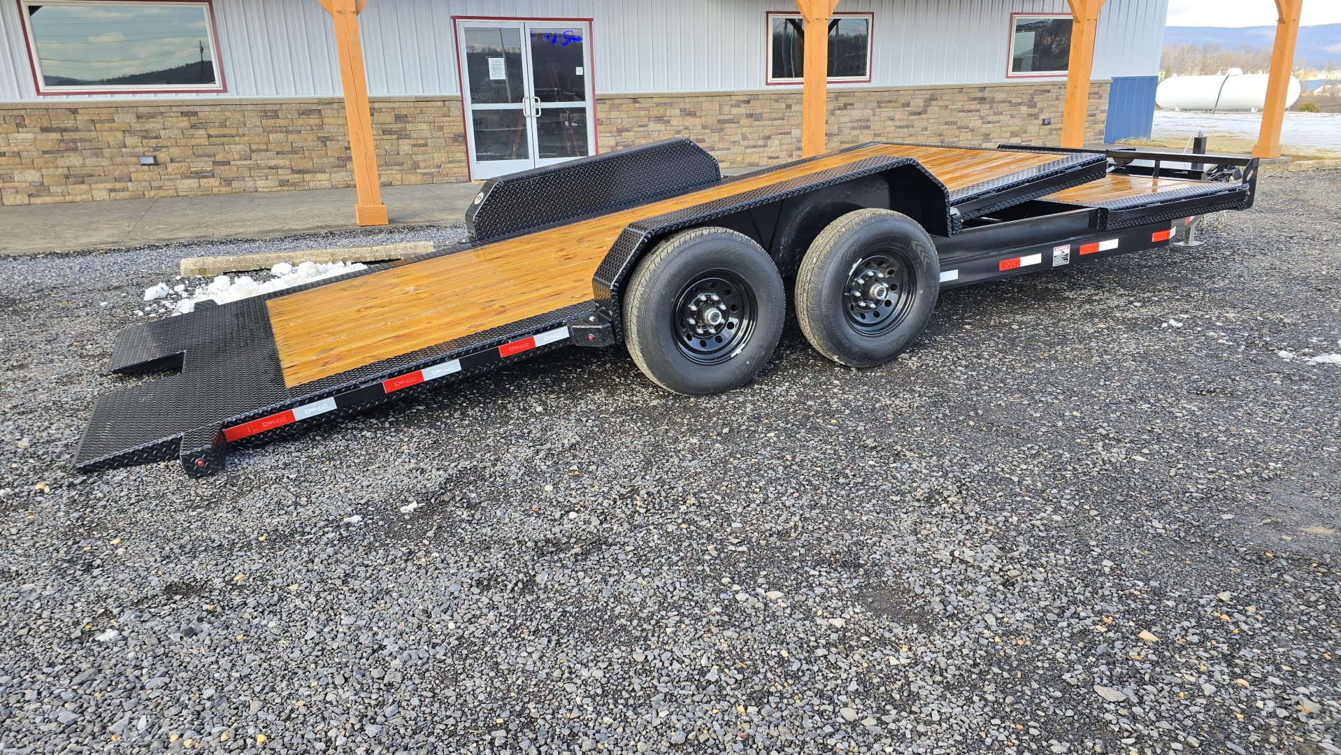 New 2026 Delco Tilt Deck Trailer / 14K GVWR / 83"x20'