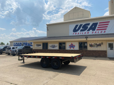 New 2025 Load Trail 102x16 Tandem Axle 14k Deckover Trailer