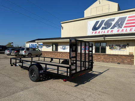 New 2026 Load Trail 83x14 Low Rail Side 3k Landscape Trailer