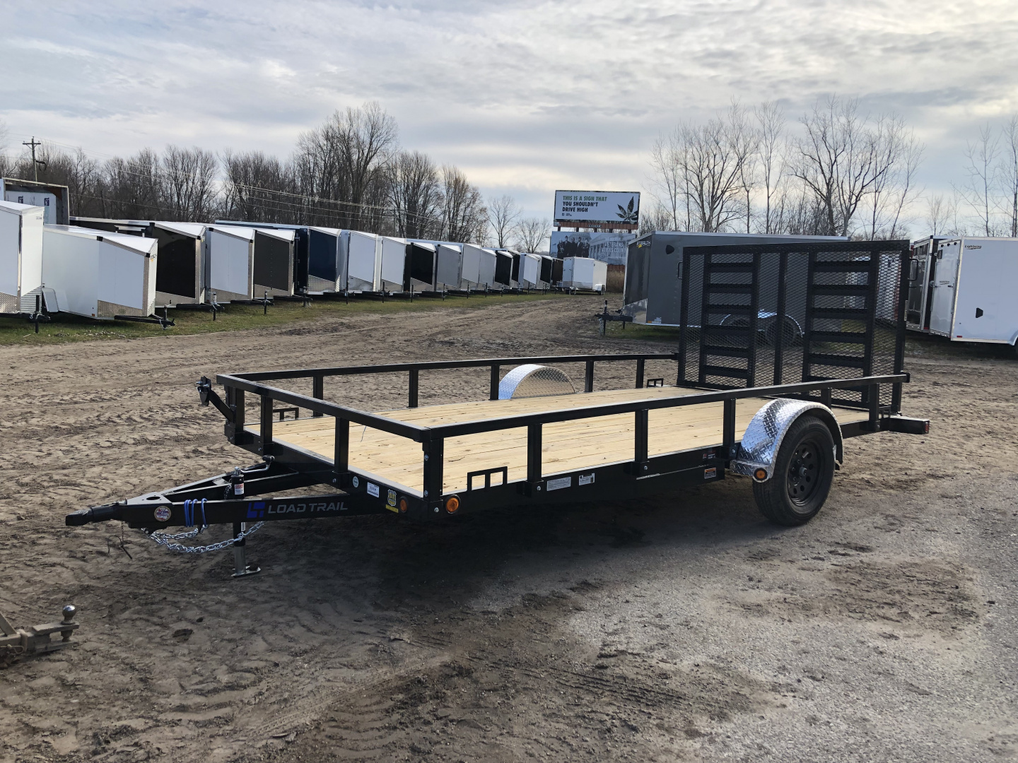 New 2026 Load Trail 83X14 W/ Removable Sides Landscape Trailer