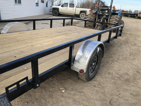 New 2026 Load Trail 83X14 W/ Removable Sides Landscape Trailer