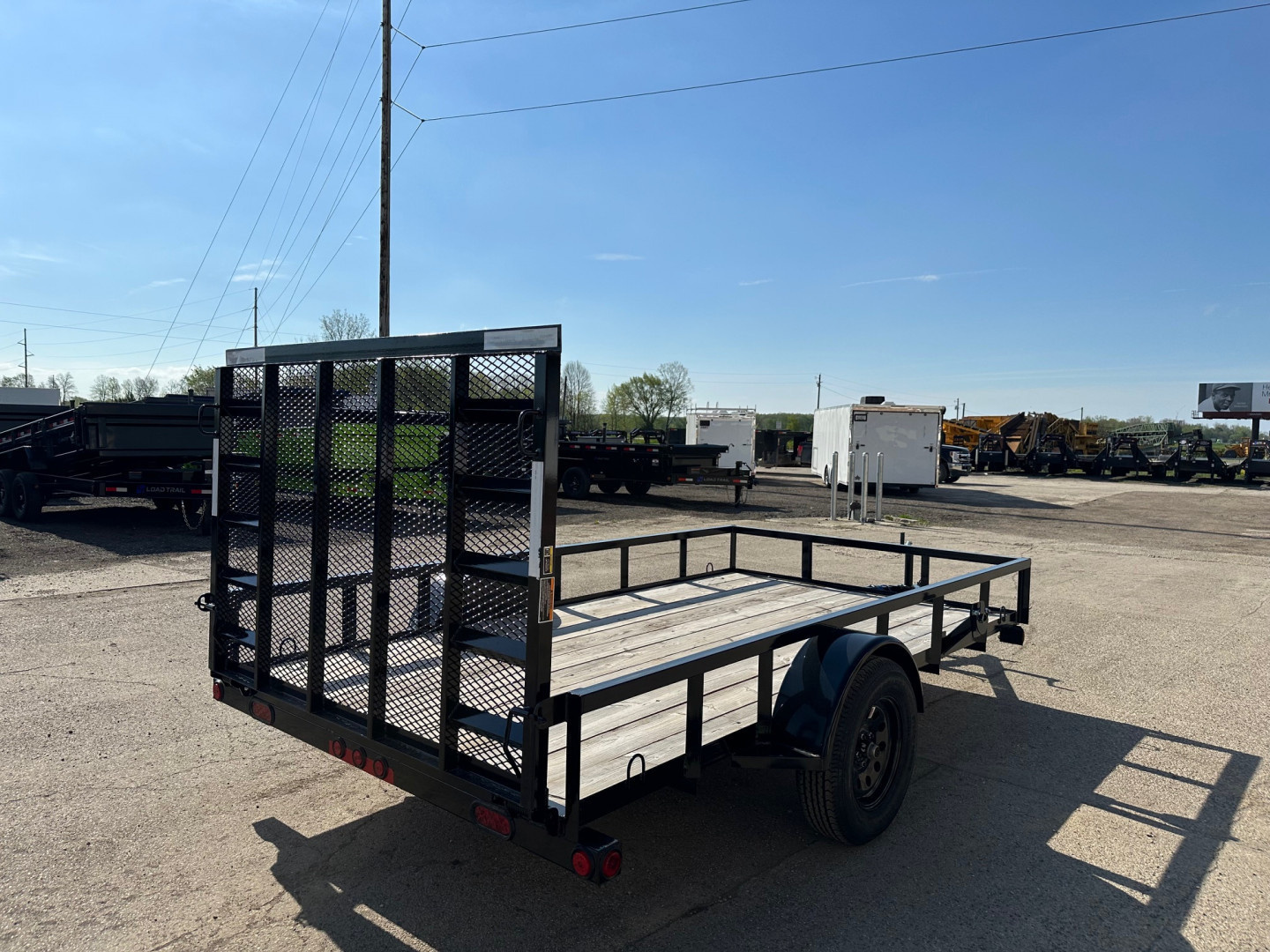New 2026 Load Trail 77x12 Single Axle Landscape Trailer