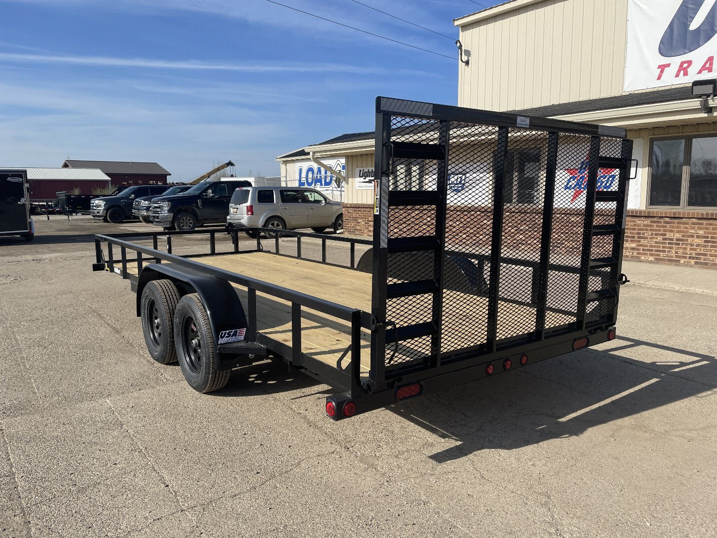 New 2025 Load Trail 83X18 Tandem Axle 7k Landscape Trailer