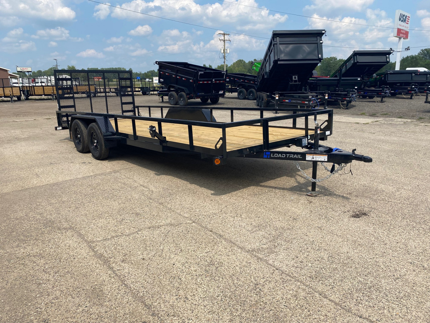 New 2026 Load Trail 83X20 Tandem Axle 7k Landscape Trailer