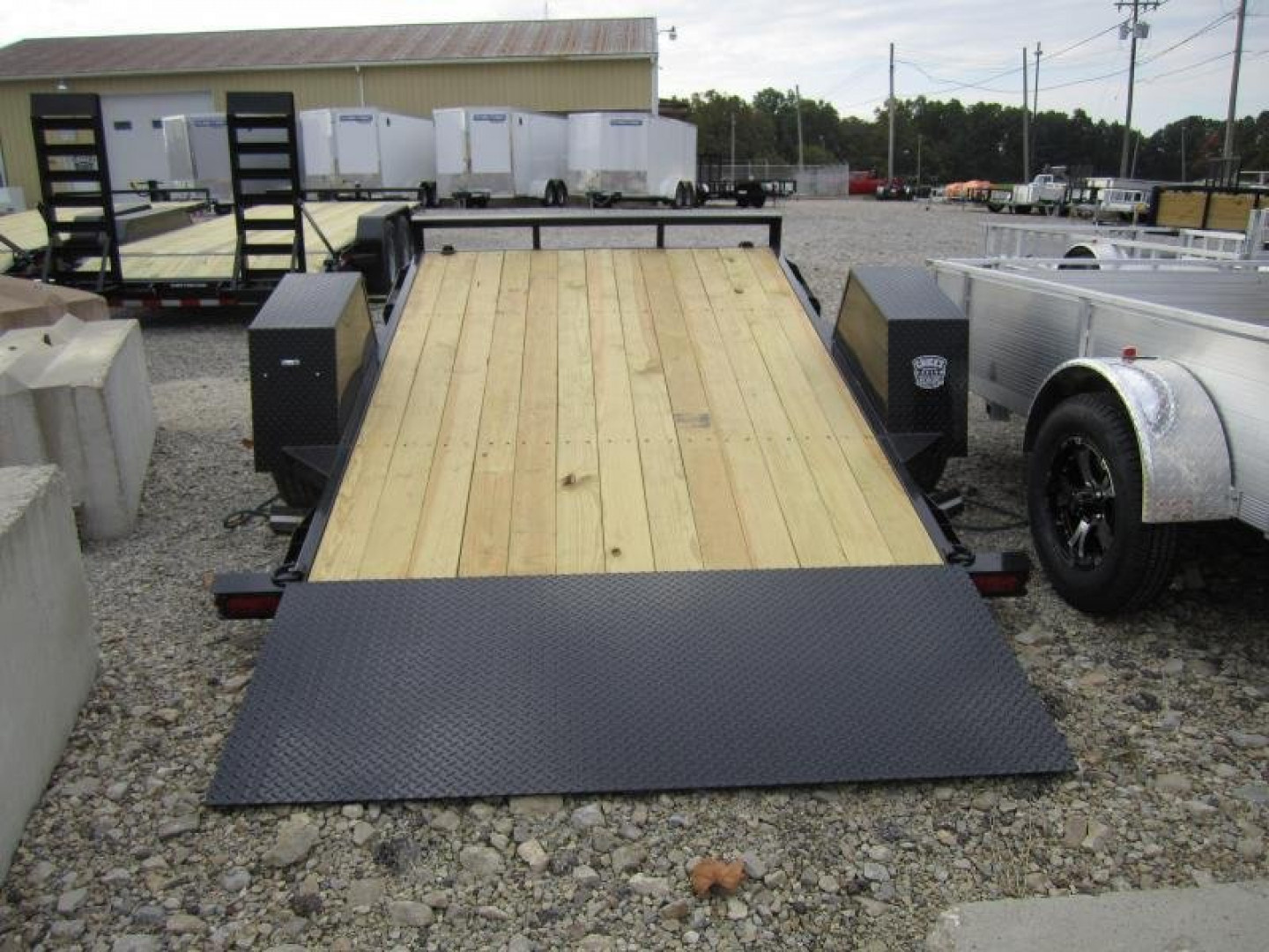 New 2026 Sure-Trac 78 IN x 12 Tilt Bed Equipment 7.8K Equipment Trailer