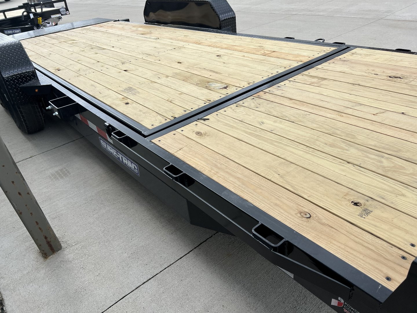 New 2026 Sure-Trac 7 X 16 + 4 Tilt Bed Equipment 14K Tilt Trailer