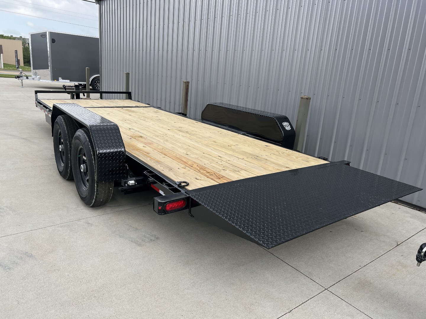 New 2026 Sure-Trac 7 X 16 + 4 Tilt Bed Equipment 14K Tilt Trailer