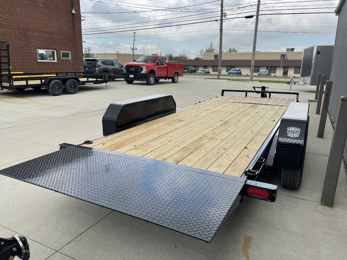 New 2026 Sure-Trac 7 X 16 + 4 Tilt Bed Equipment 14K Tilt Trailer