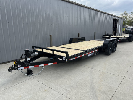 New 2026 Sure-Trac 7 X 16 + 4 Tilt Bed Equipment 14K Tilt Trailer