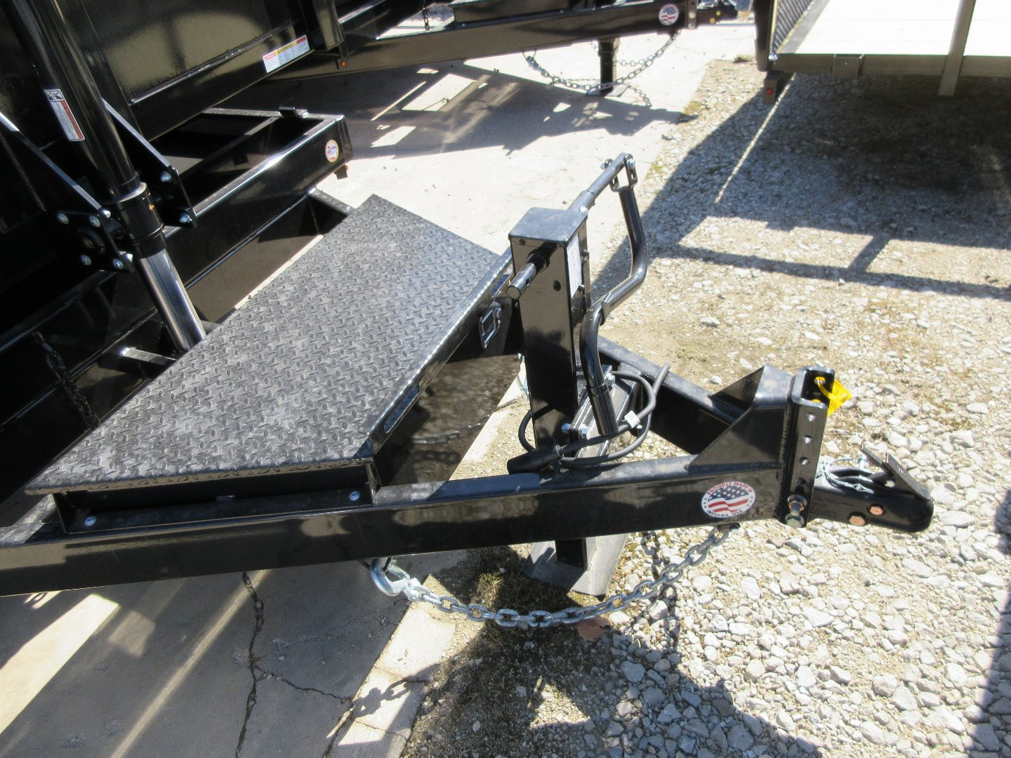 New 2026 Sure-Trac 82 IN x 16 HD Low Profile Dump Trailer 14K Telescopic Dump Trailer