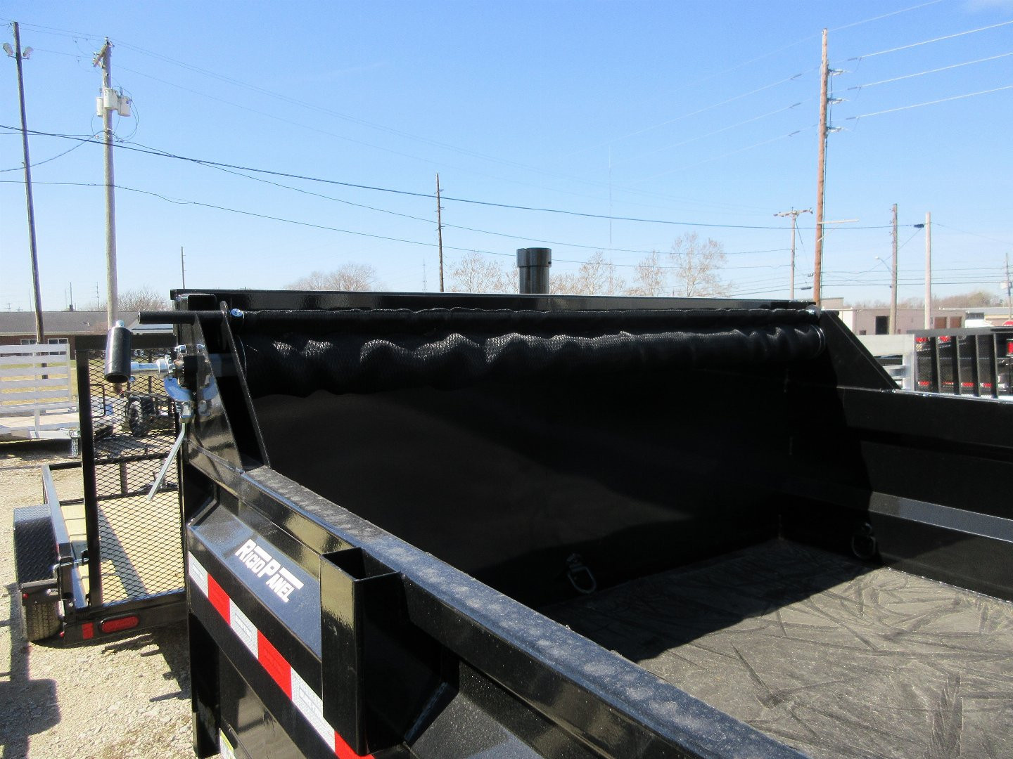 New 2026 Sure-Trac 82 IN x 16 HD Low Profile Dump Trailer 14K Telescopic Dump Trailer