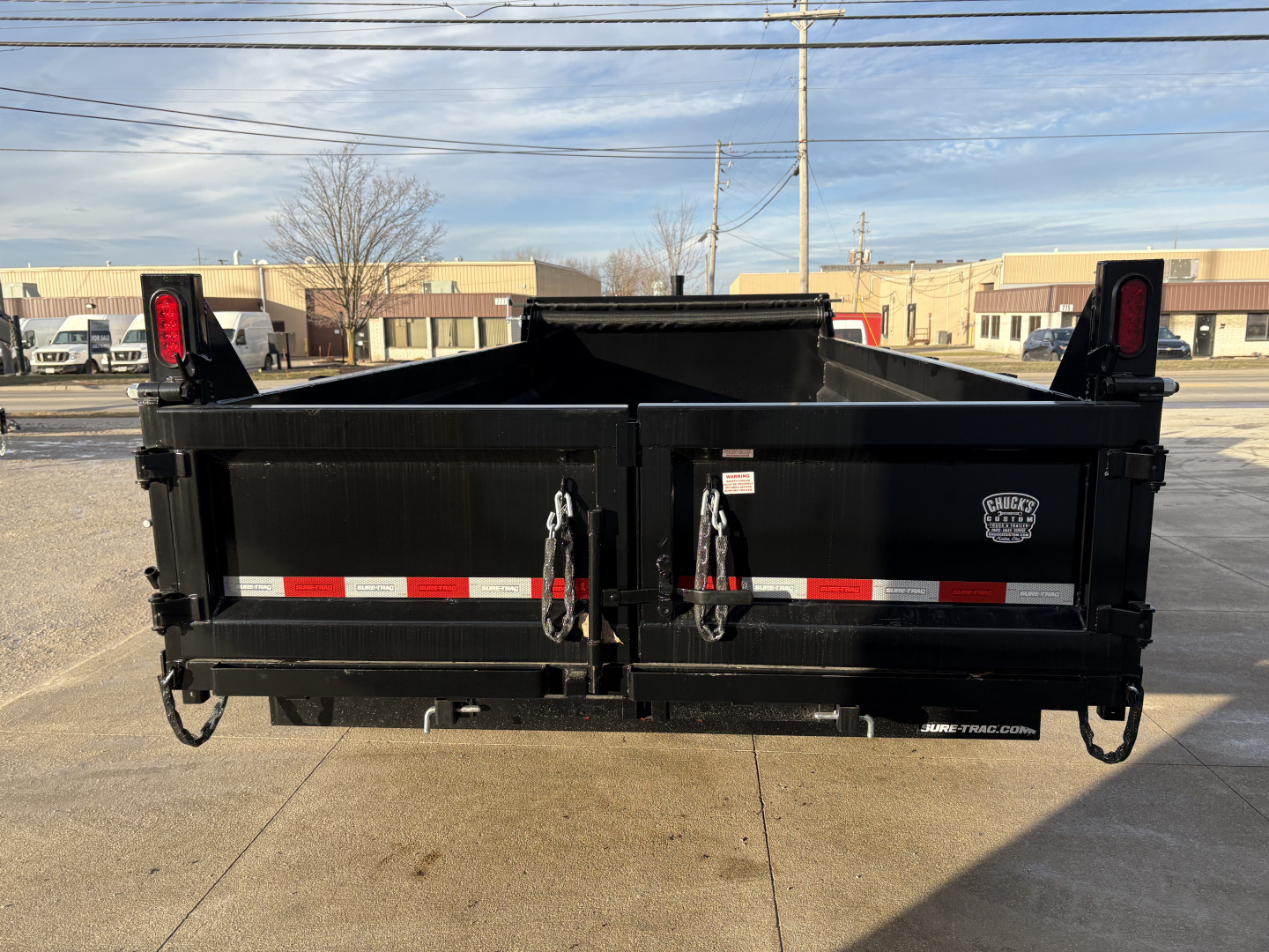 New 2026 Sure-Trac 82 IN x 16 HD Low Profile Dump Trailer 14K Telescopic Dump Trailer