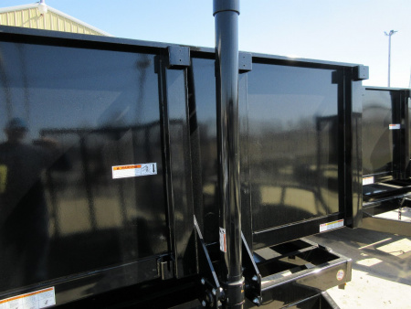 New 2026 Sure-Trac 82 IN x 16 HD Low Profile Dump Trailer 14K Telescopic Dump Trailer