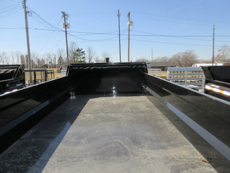 New 2026 Sure-Trac 82 IN x 16 HD Low Profile Dump Trailer 14K Telescopic Dump Trailer