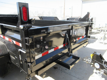 New 2026 Sure-Trac 82 IN x 16 HD Low Profile Dump Trailer 14K Telescopic Dump Trailer