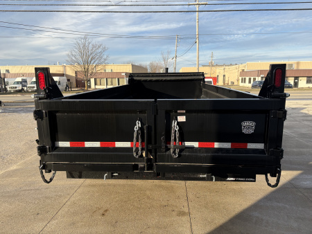 New 2026 Sure-Trac 82 IN x 16 HD Low Profile Dump Trailer 14K Telescopic Dump Trailer