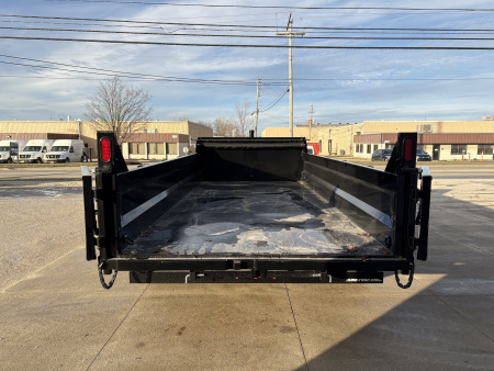 New 2026 Sure-Trac 82 IN x 16 HD Low Profile Dump Trailer 14K Telescopic Dump Trailer