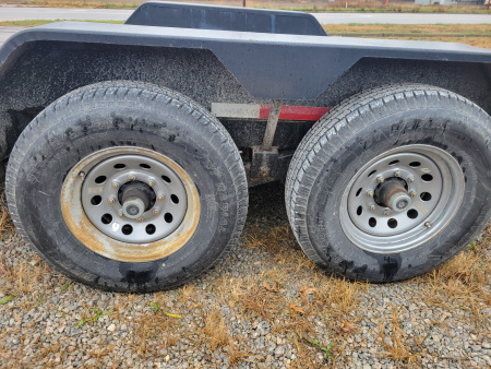 Used 2015 Rice Trailers 7x20 Full Deck Tilt Trailer