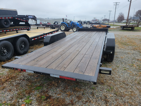 Used 2015 Rice Trailers 7x20 Full Deck Tilt Trailer