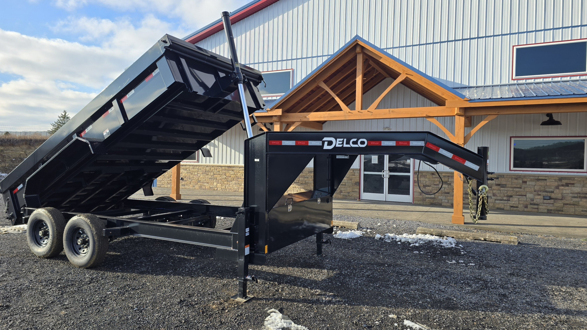 New 2026 Delco Trailers Dump Trailer / 83"x16' / 14,000 GVWR